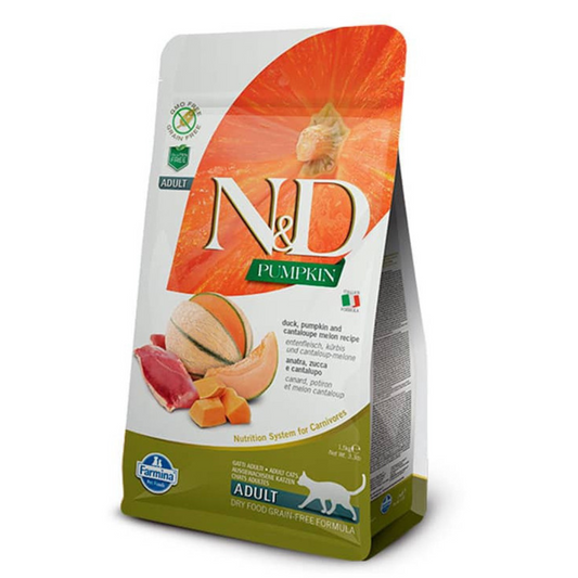 N&D PUMPKIN GATO ADULTO PATO