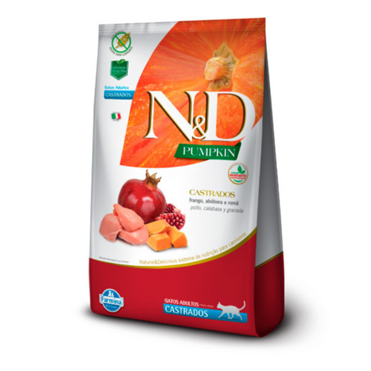 N&D PUMPKIN GATO CASTRADO POLLO