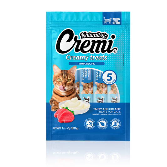 NATURALISTIC GATO CREMI TUNA RECIPE, 5 SACHET