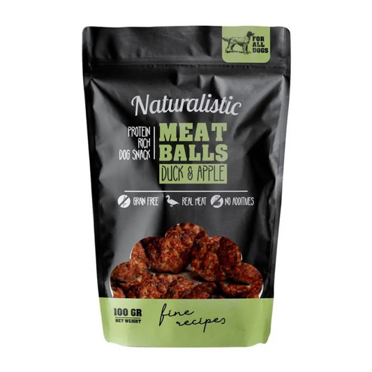NATURALISTIC PERRO FINE RECIPE MEATBALLS DUCK & APPLE