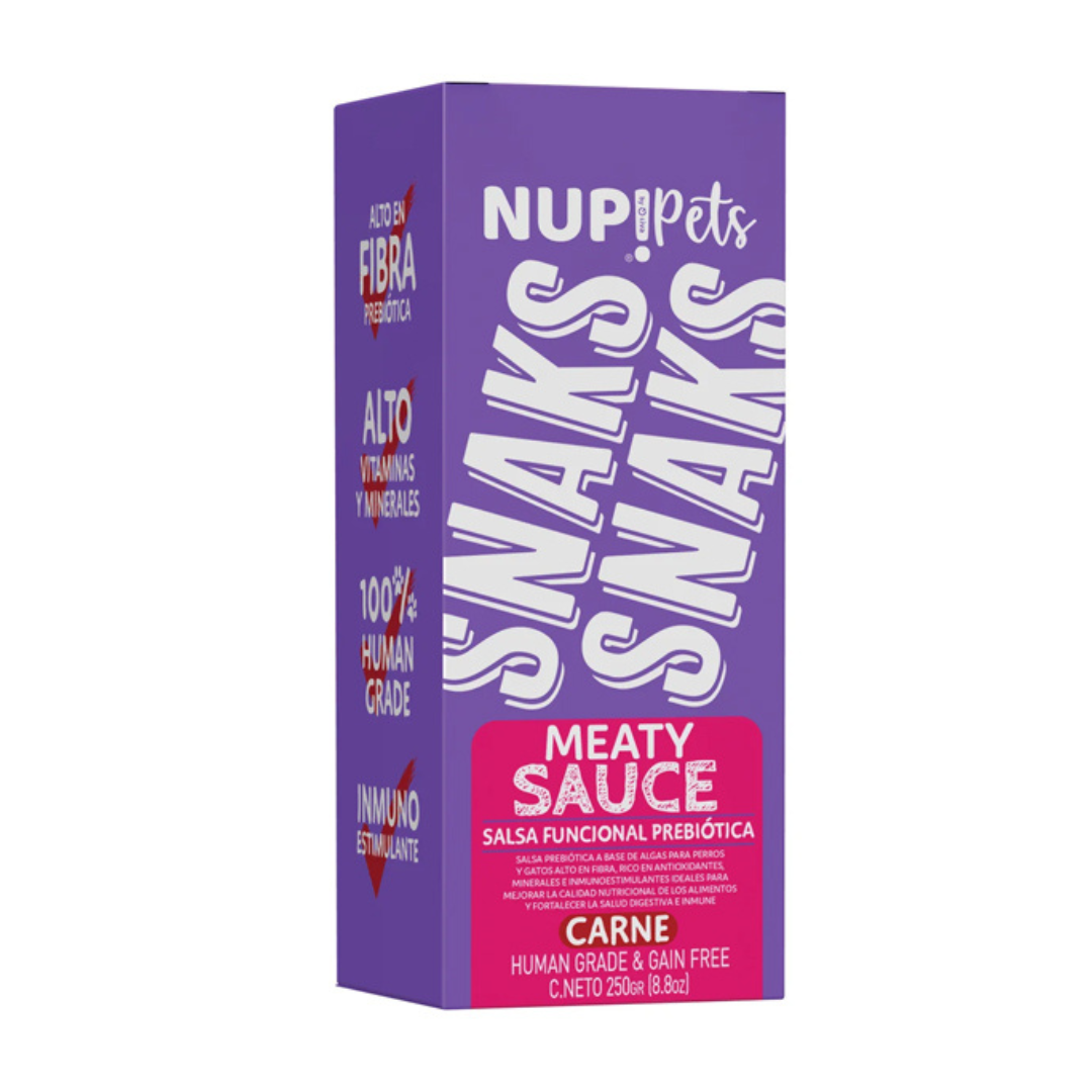 NUP PERRO Y GATO MEATY SAUCE SABOR CARNE