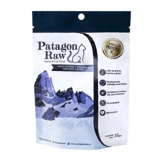 PATAGON RAW GATO 100% PECHUGA DE POLLO SNACK UNIDAD
