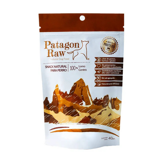 PATAGON RAW PERRO 100% LOMO CENTRO SNACK UNIDAD