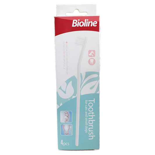 BIOLINE SET CEPILLO DE DIENTES 4 UNIDADES