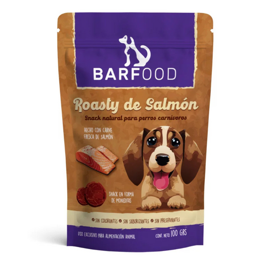 BARFOOD PERRO ROASTY DE SALMÓN