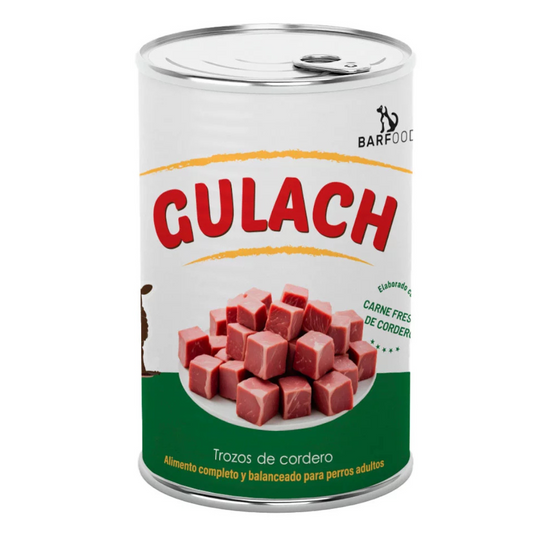 BARFOOD PERRO GULACH CORDERO LATA
