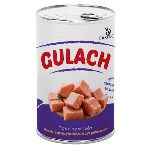 BARFOOD PERRO GULACH SALMÓN LATA
