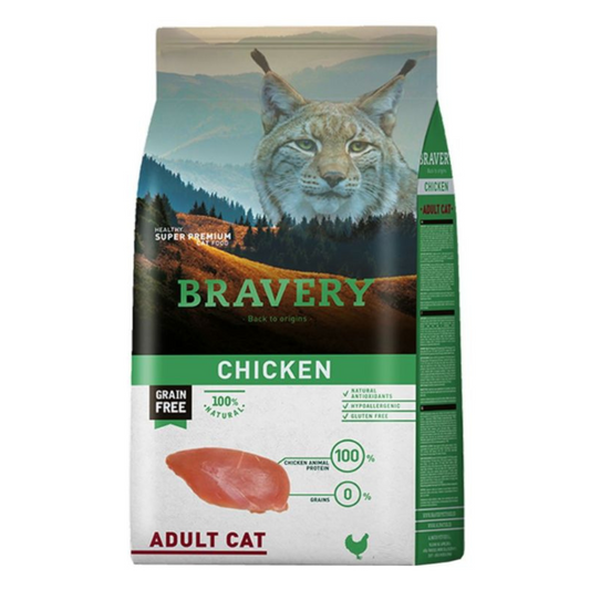 BRAVERY GATO CHICKEN ADULT CAT