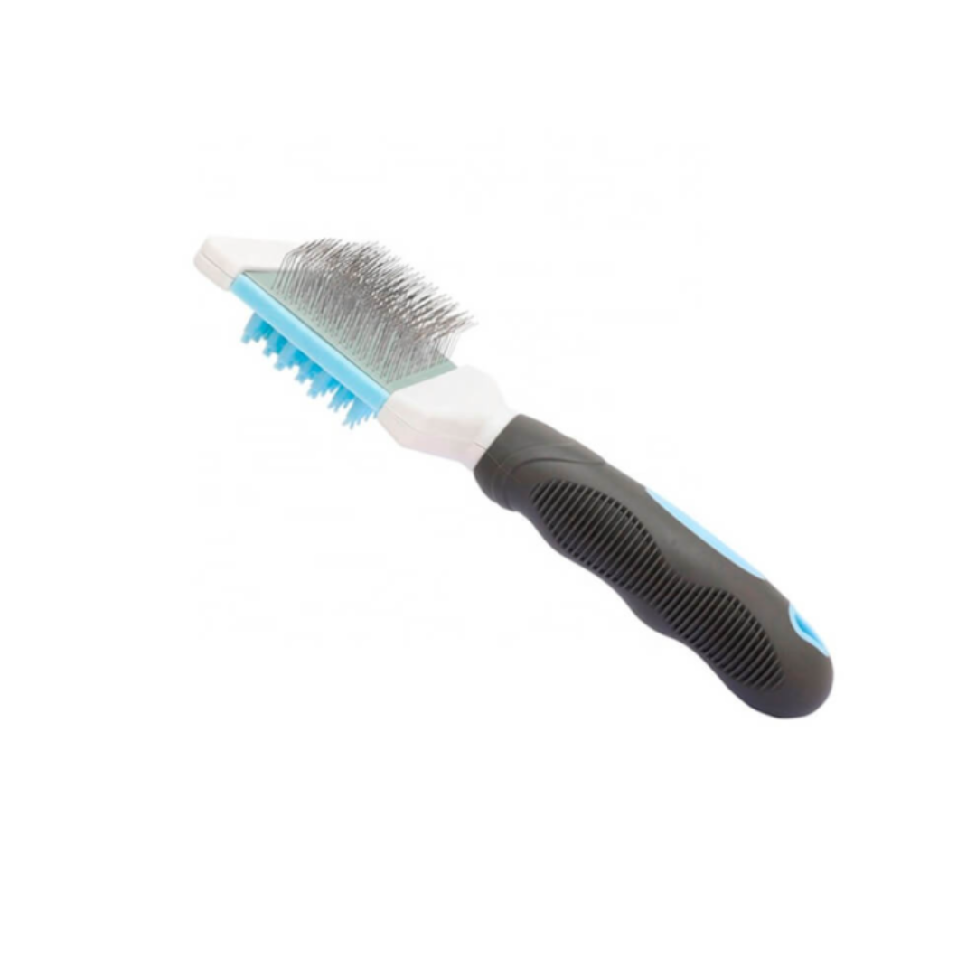 FURMASTER MASAJE FLEXIBLE Y CEPILLO PARA PERROS Y GATOS (970301)