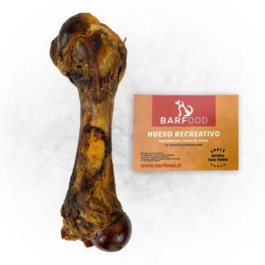 BARFOOD PERRO FÉMUR DE CERDO UNIDAD
