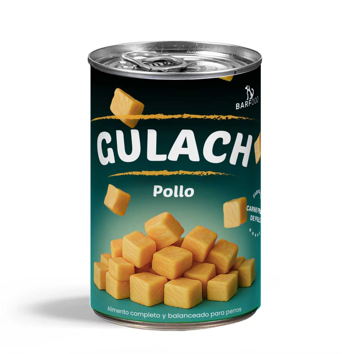 BARFOOD PERRO GULACH POLLO LATA