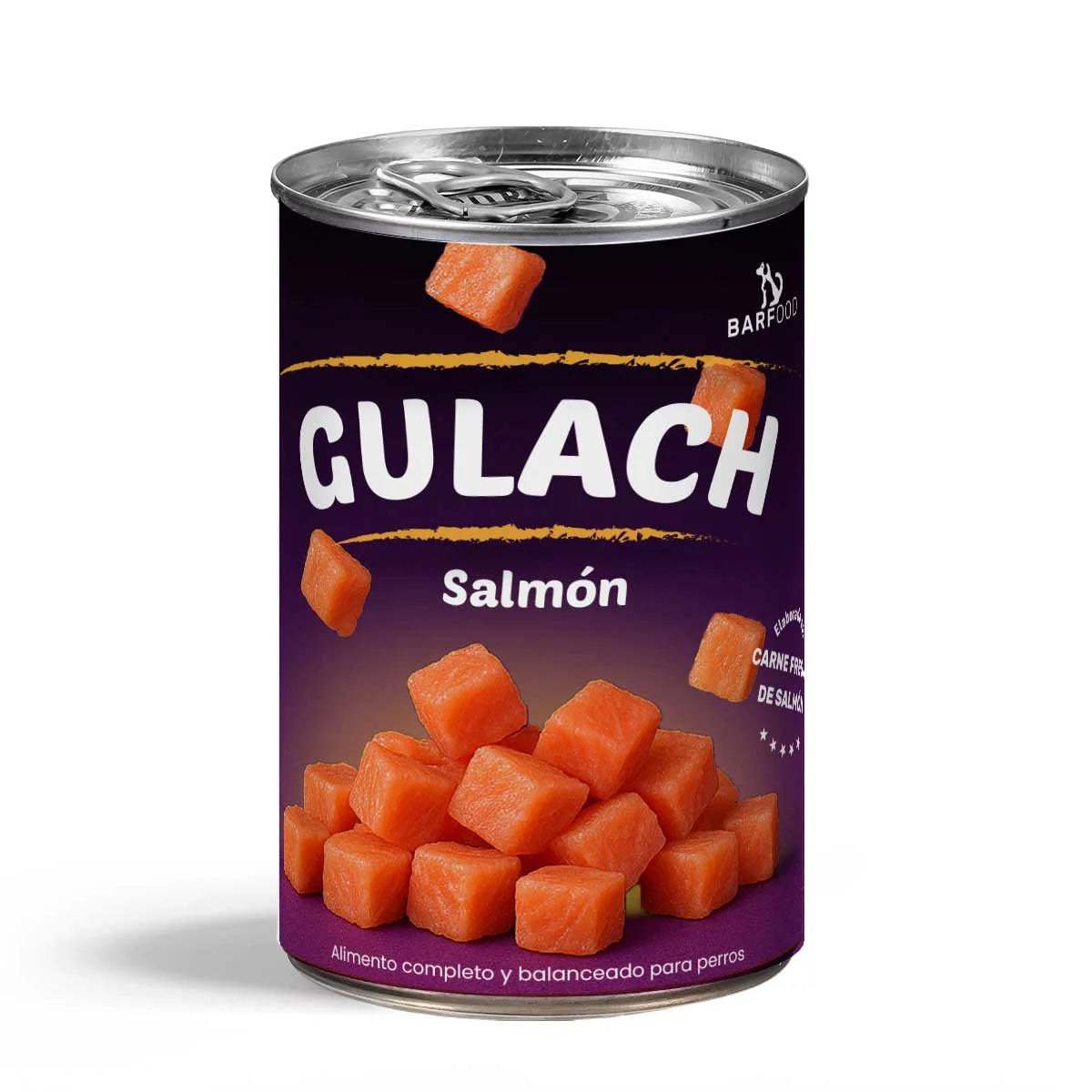 BARFOOD PERRO GULACH SALMÓN LATA