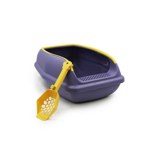 HEY! ARENERO MORADO CON PALA 48x35x22 CM