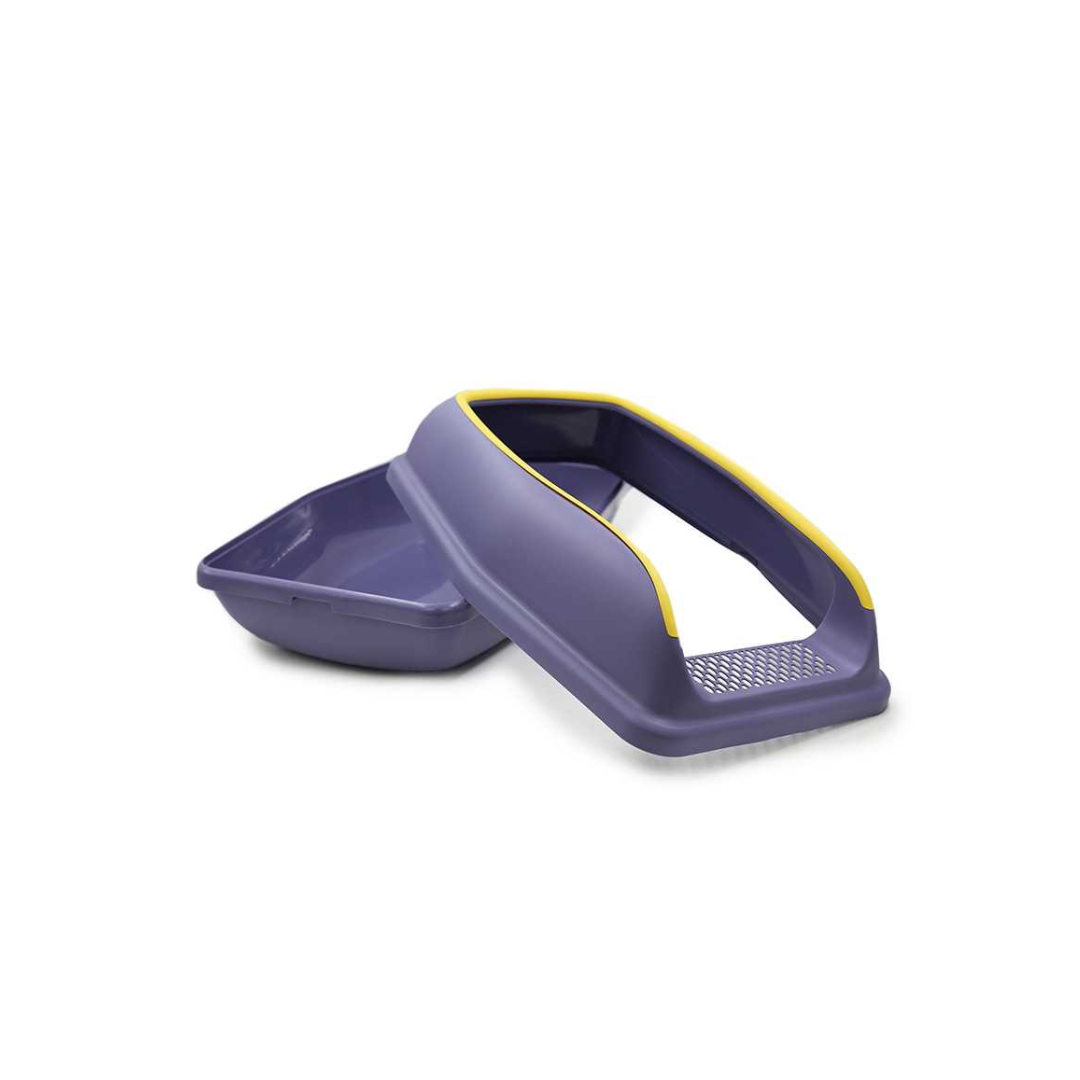 HEY! ARENERO MORADO CON PALA 48x35x22 CM