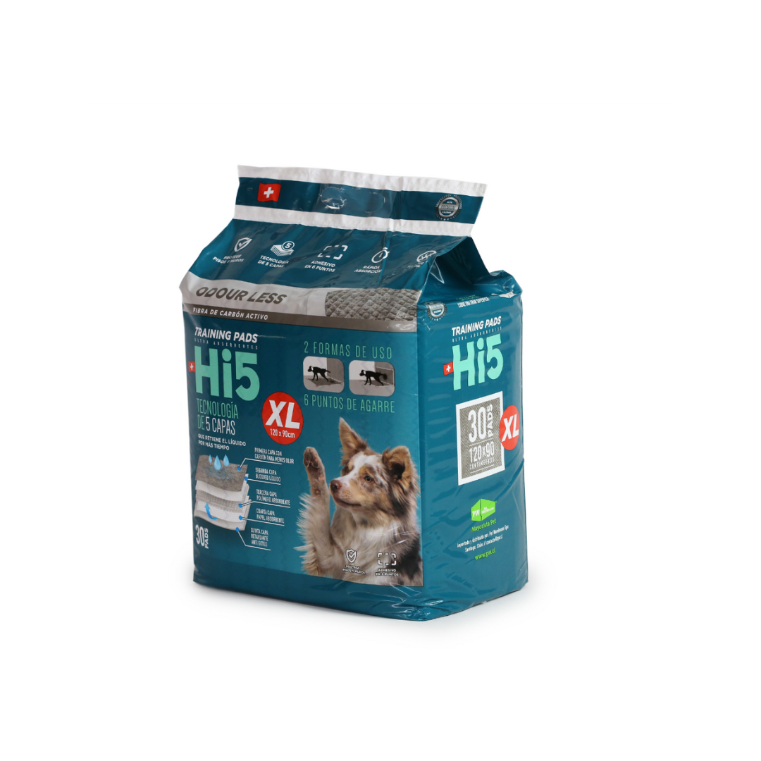 HI5 SABANILLAS 120X90 CARBON ACTIVADO 30 UNIT