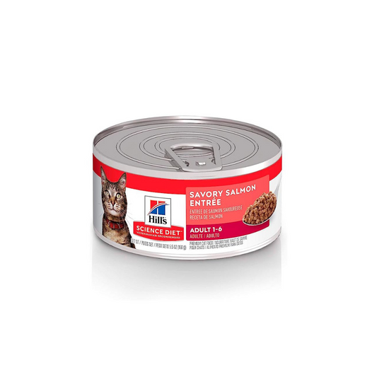 HILL´S SCIENCE DIET GATO LATA SAVORY SALMON ENTREÉ