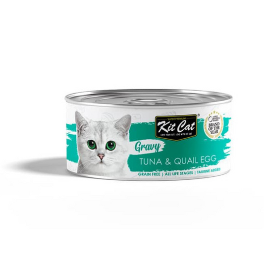 KIT CAT GATO GRAVY SERIES CHICKEN&QUAIL EGG