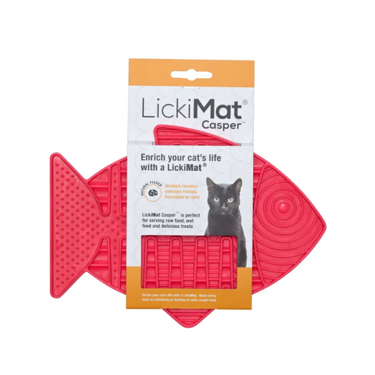 LICKIMAT CASPER PINK FOR CAT