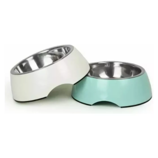 MARBEN PETS PLATO MELAMINA ACERO INOX