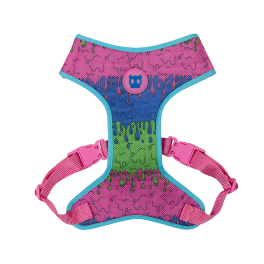 ZEE-DOG PERRO LORDS OF ZEE.TOWN MELTED AIR MESH HARNESS