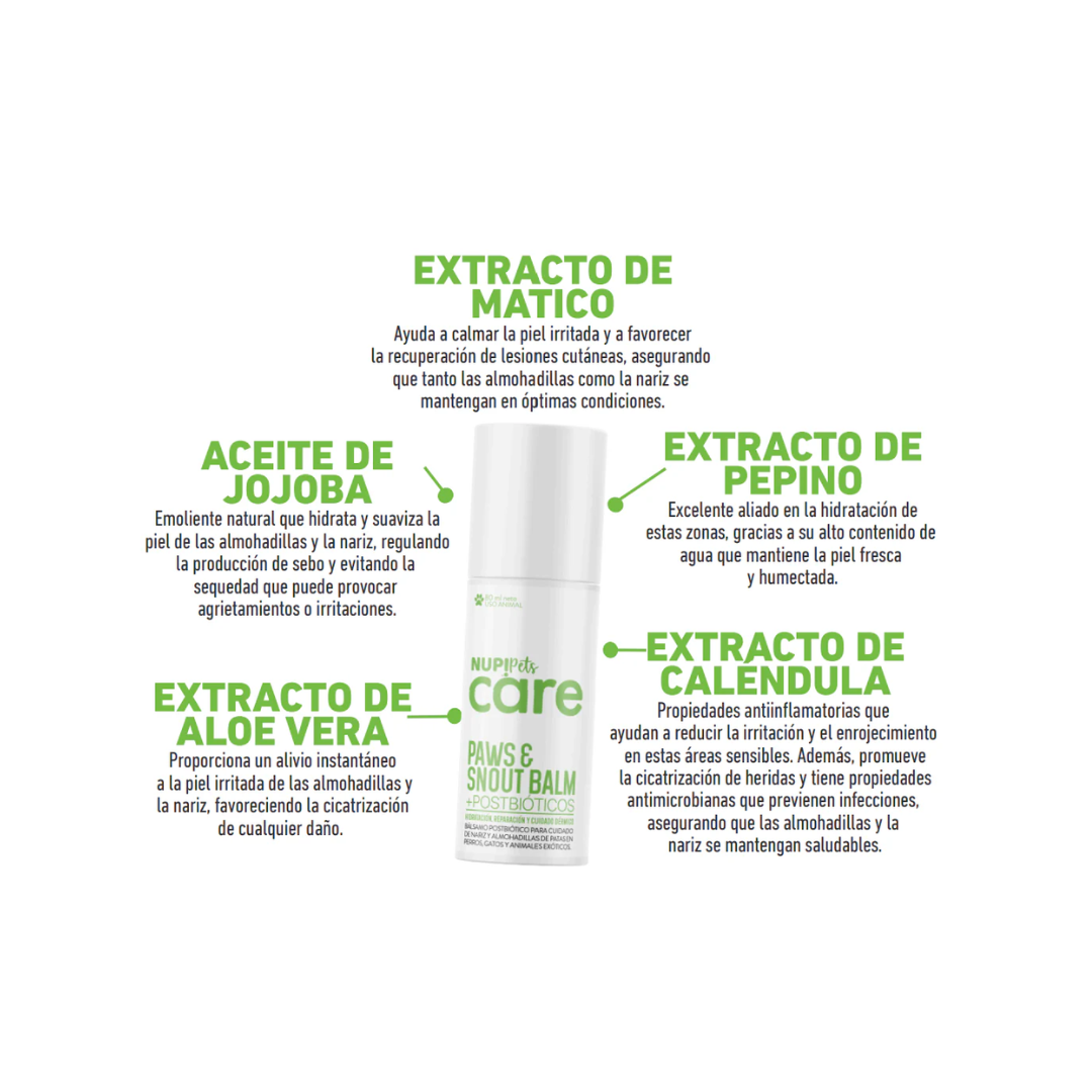 NUP!PETS CARE PAWS & SNOUT BALM