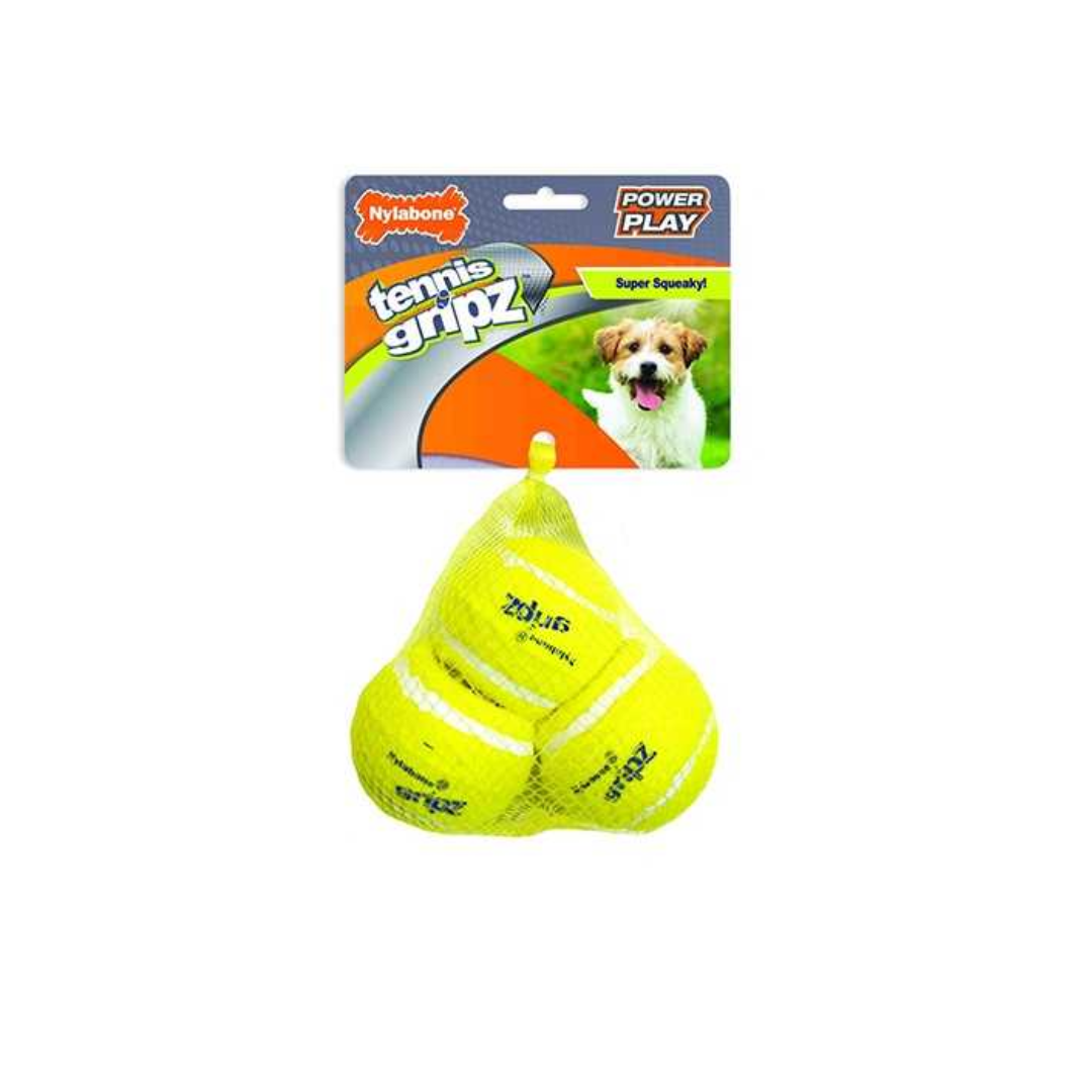 NYLABONE POWER PLAY PELOTAS ANATÓMICAS 3 UNIDADES