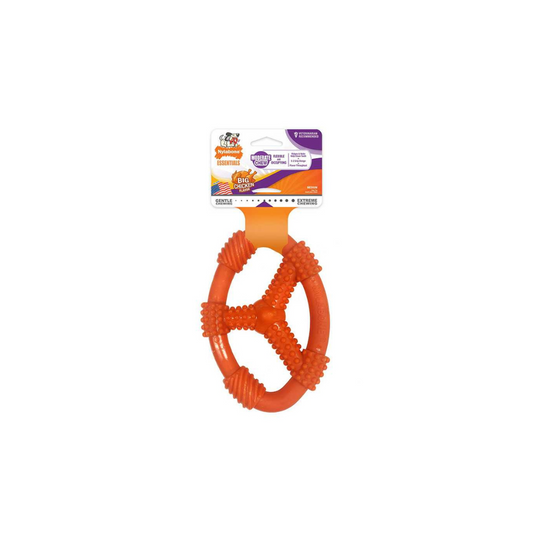 NYLABONE STRONG CHEW JUGUETE FLEXI CHEW ANILLO OVAL