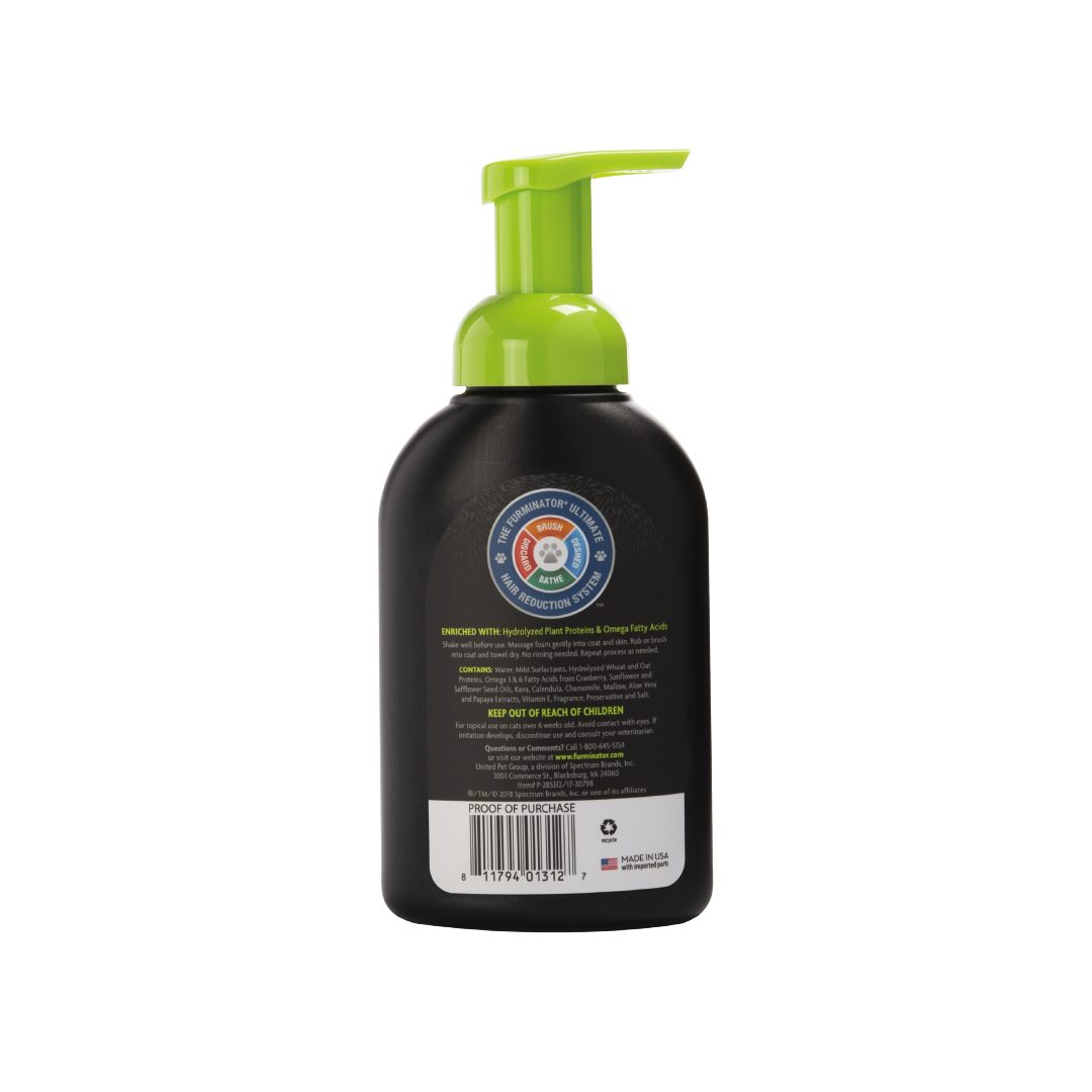 FURMINATOR GATO RINSE FREE FOAMING SHAMPOO 251 ML