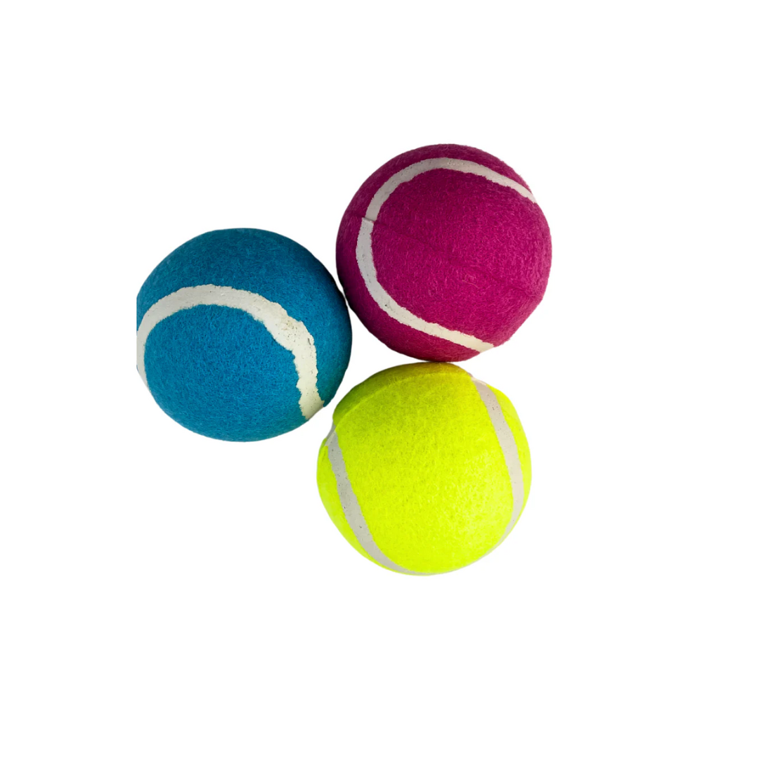 TURBO DOG 3 PELOTAS DE TENIS CON SONIDO 6,3 CM