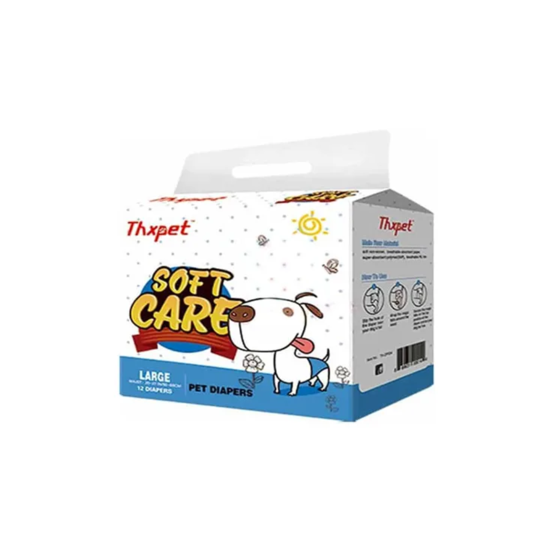 PAÑAL PERRO SOFT CARE TALLA L