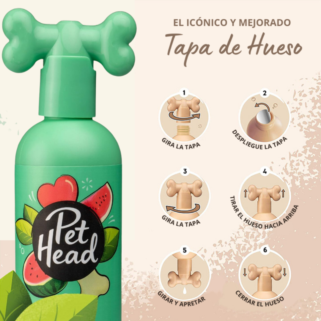 PET HEAD FURTASTIC SHAMPOO DESENREDANTE DE NUDOS 475 ML