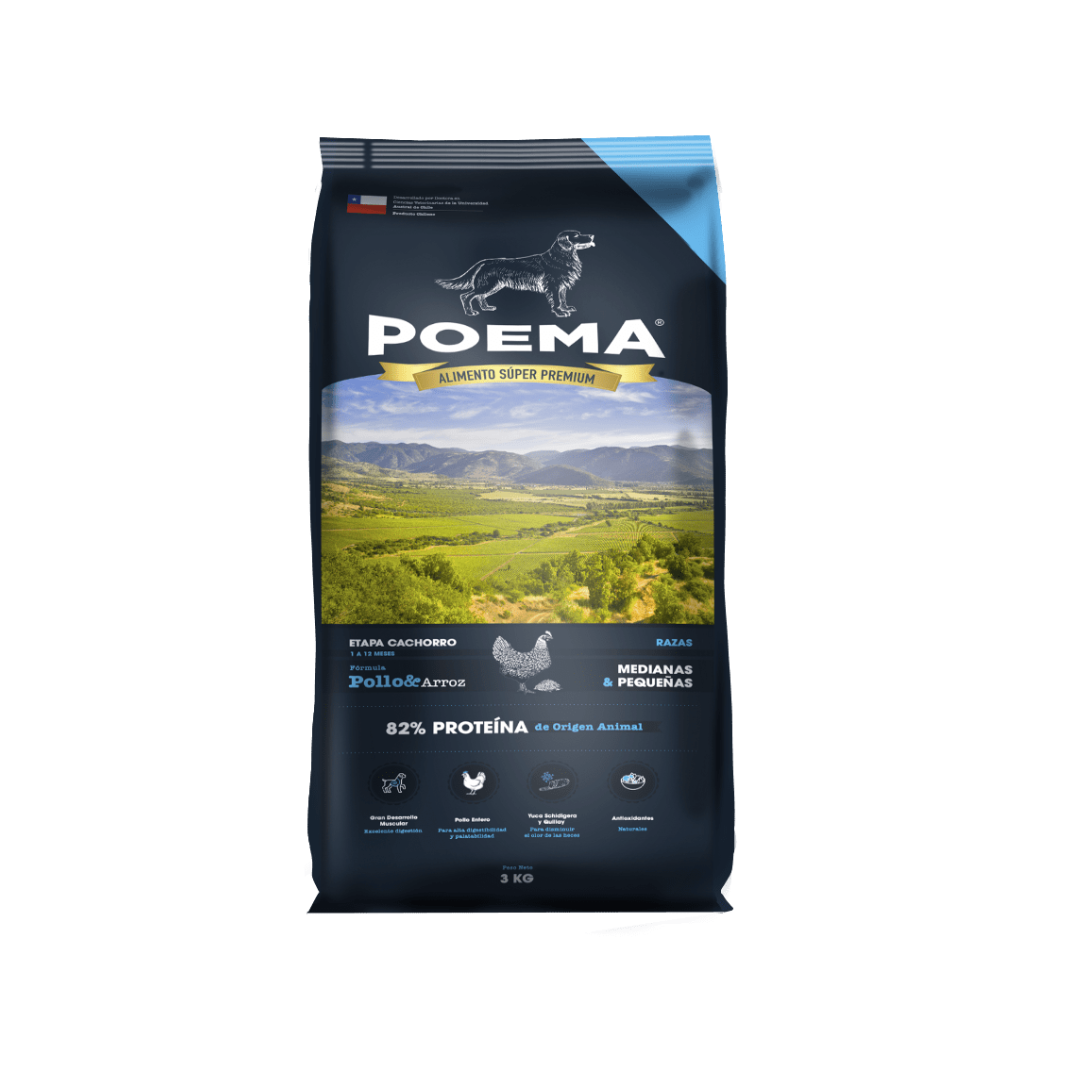 POEMA PERRO CACHORRO POLLO