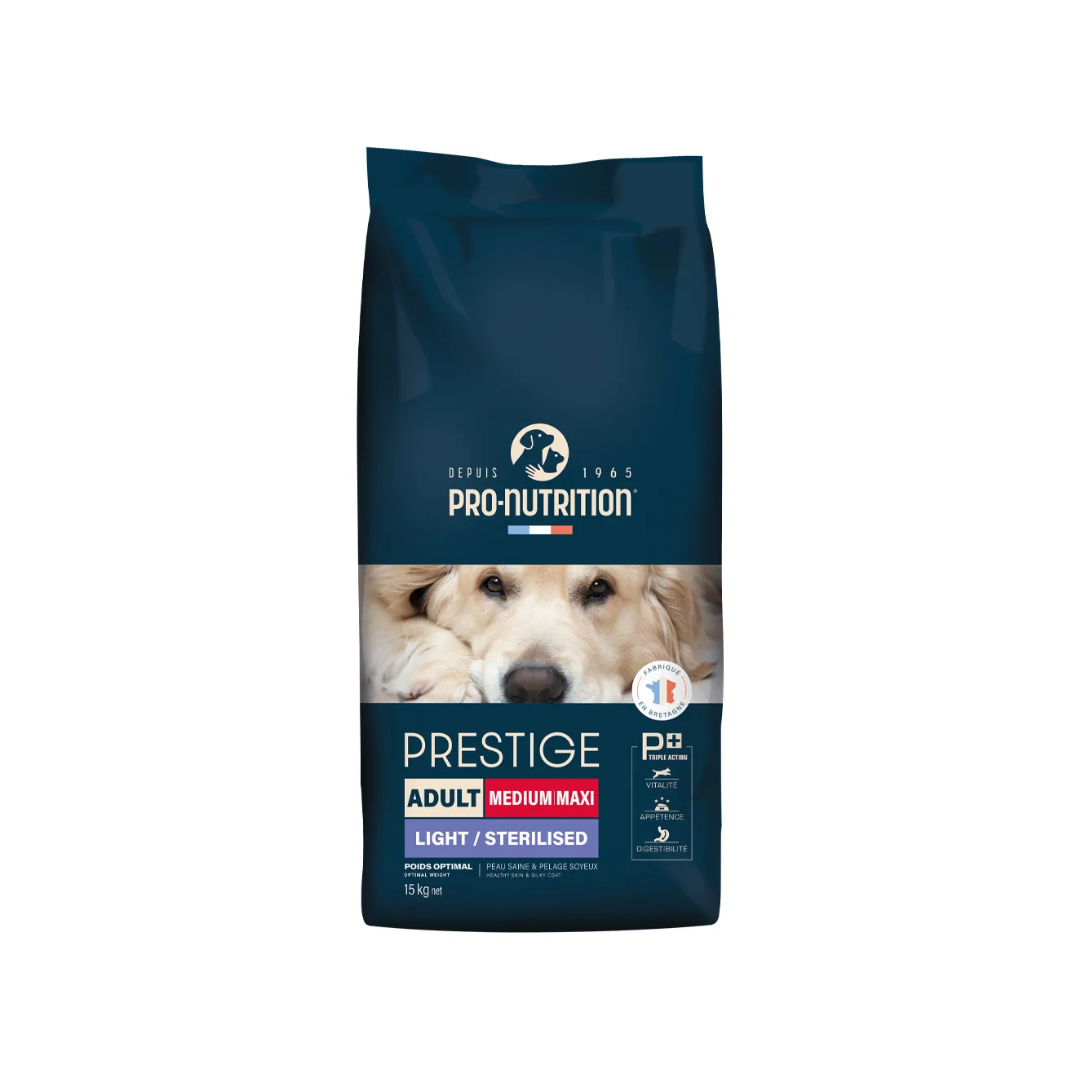 PRO-NUTRITION PERRO PRESTIGE LIGHT MEDIUM/MAXI LIGHT / STERILIZED