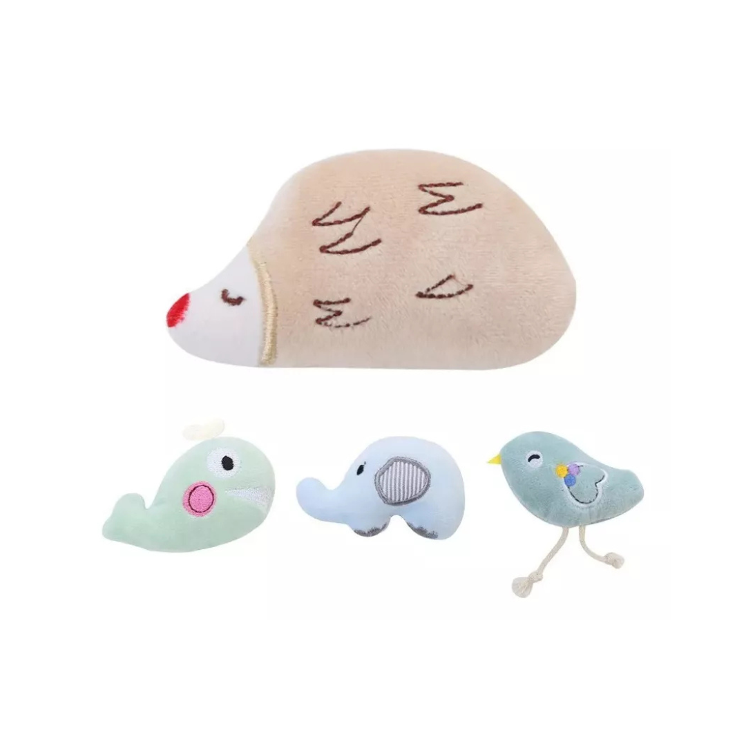 MARBEN PETS GATO PELUCHE RELLENOS CON HIERBA GATERA (CT493)
