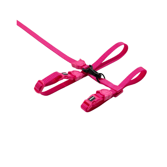 ZEE.CAT PINK LED HARNESS + LEASH SET
