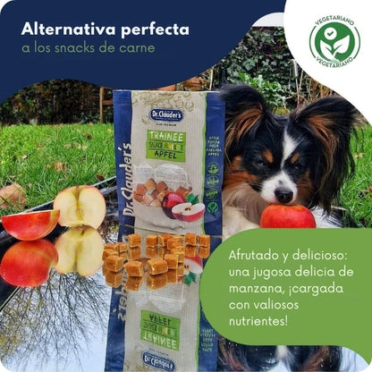 DR. CLAUDER´S PERRO Y GATO TRAINEE SNACK APPLE