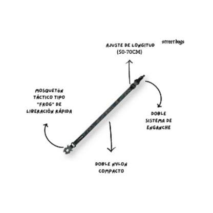 STREET DOGS CINTURÓN DE SEGURIDAD TACTIC