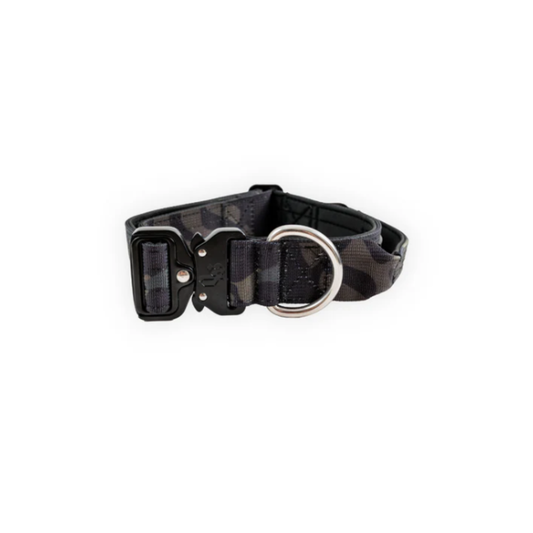 STREET DOGS COLLAR COMBAT 4 CM BLACK CAMO