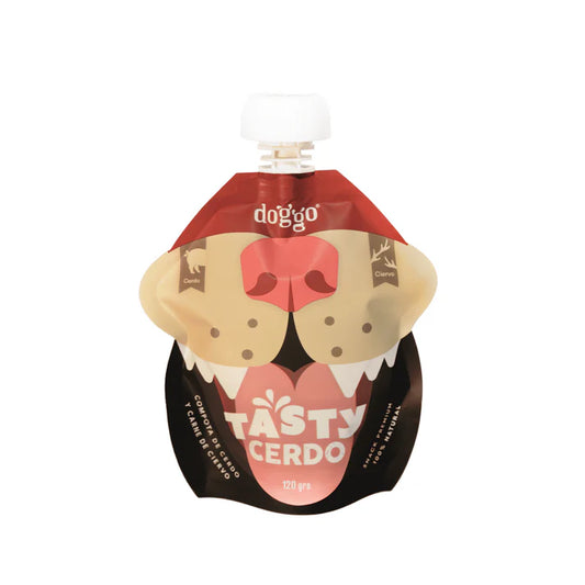 DOGGO PERRO COMPOTA TASTY SABOR CERDO 120g