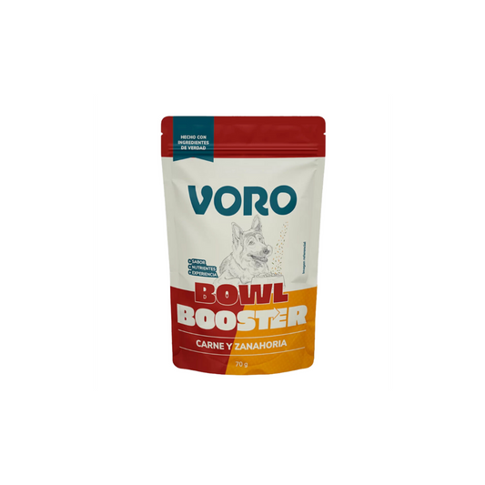 VORO BOWL BOOSTER SABOR CARNE Y ZANAHORIA