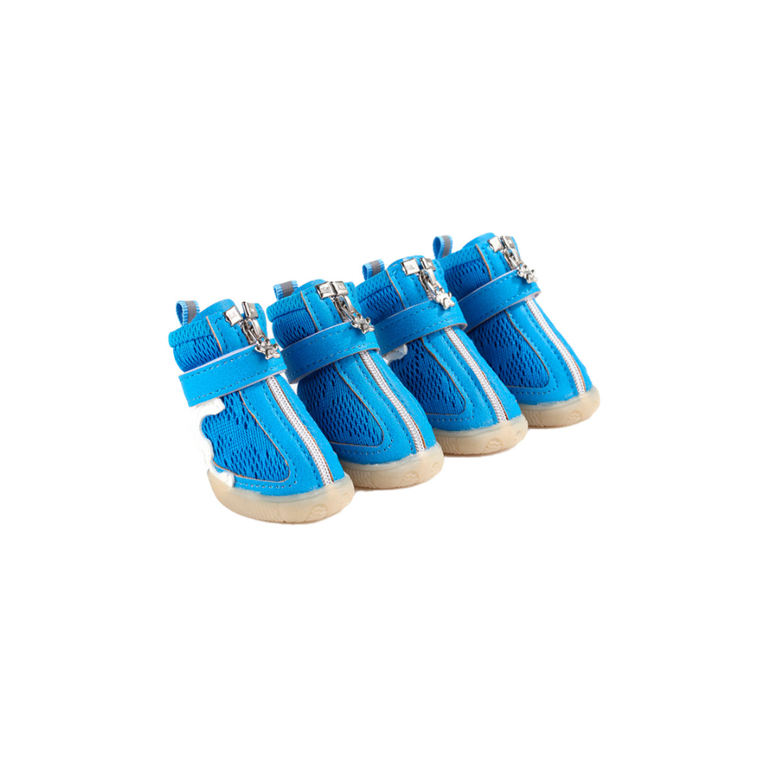 WONDER DOG - ZAPATOS PARA PERRO CUERO Y SUELA DE CAUCHO AZUL XB1813
