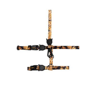 ZEE.CAT FARM RIO BOSSA BANANA HARNESS WITH LEASH