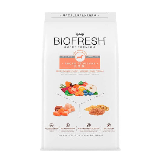 BIOFRESH ADULTOS CASTRADOS RAZAS PEQUEÑAS Y MINI