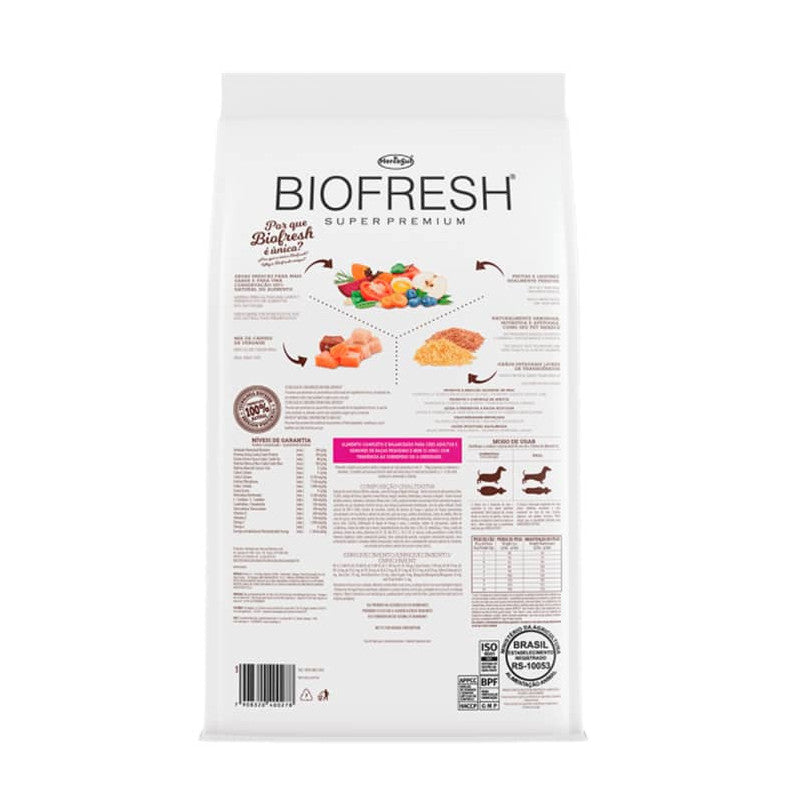 BIOFRESH ADULTOS - LIGHT RAZAS PEQUEÑAS Y MINI