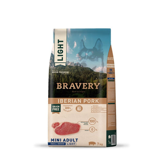 BRAVERY PERRO IBERIAN PORK MINI ADULT SMALL BREEDS LIGHT