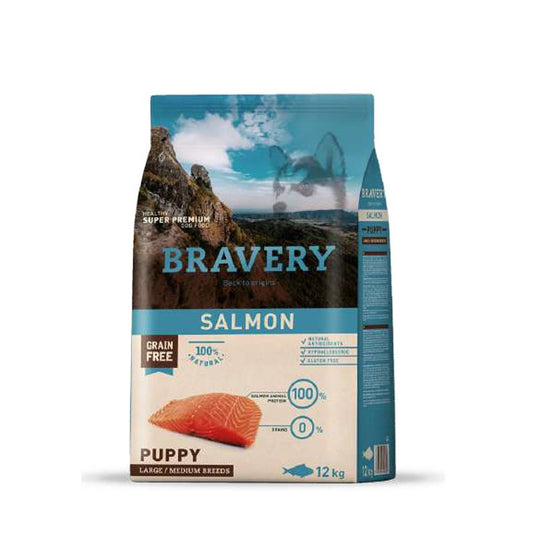 BRAVERY PERRO SALMON PUPPY LARGE/MEDIUM BREEDS