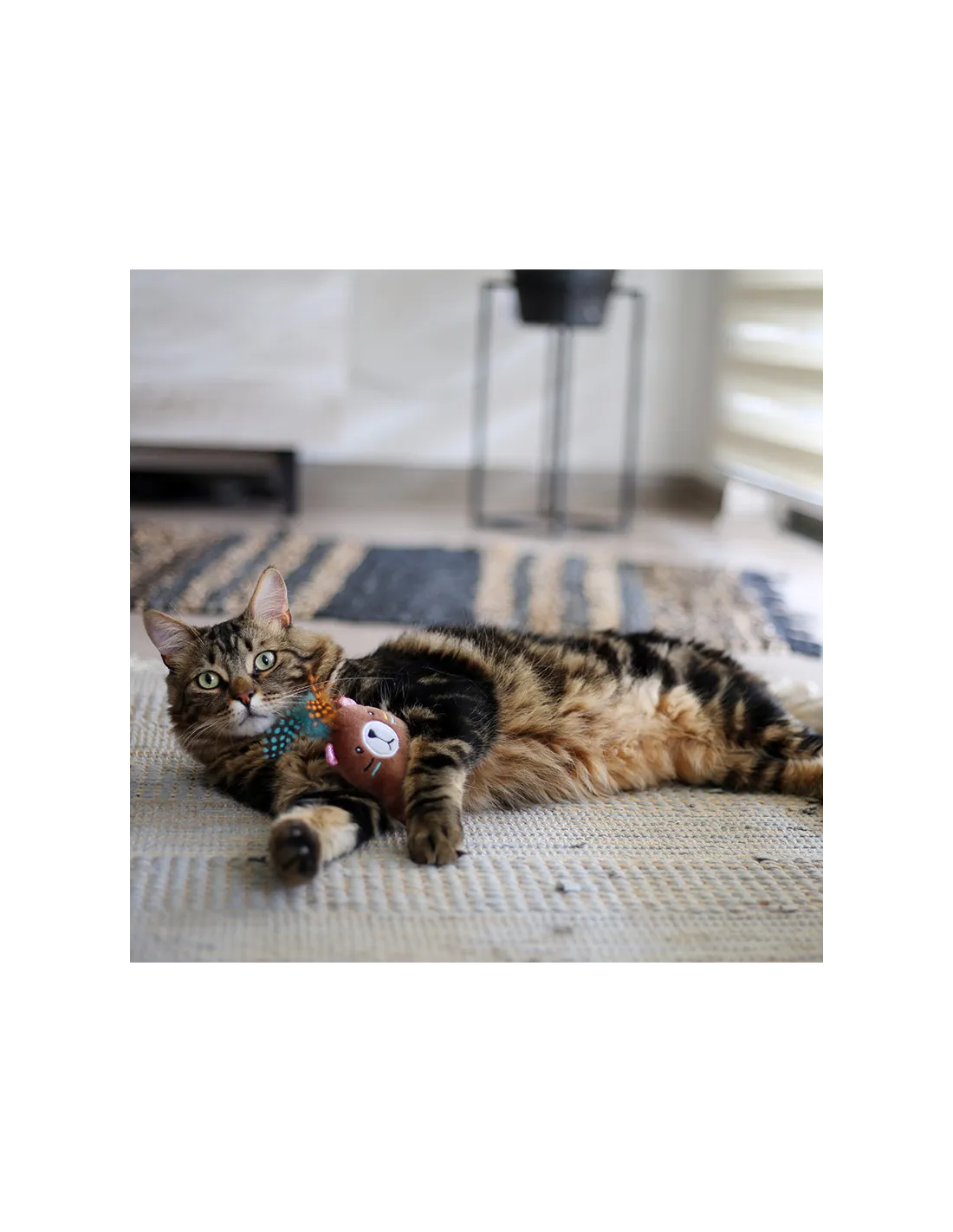 BRNX JUGUETE GATO MAXI TOY OSO BOHO