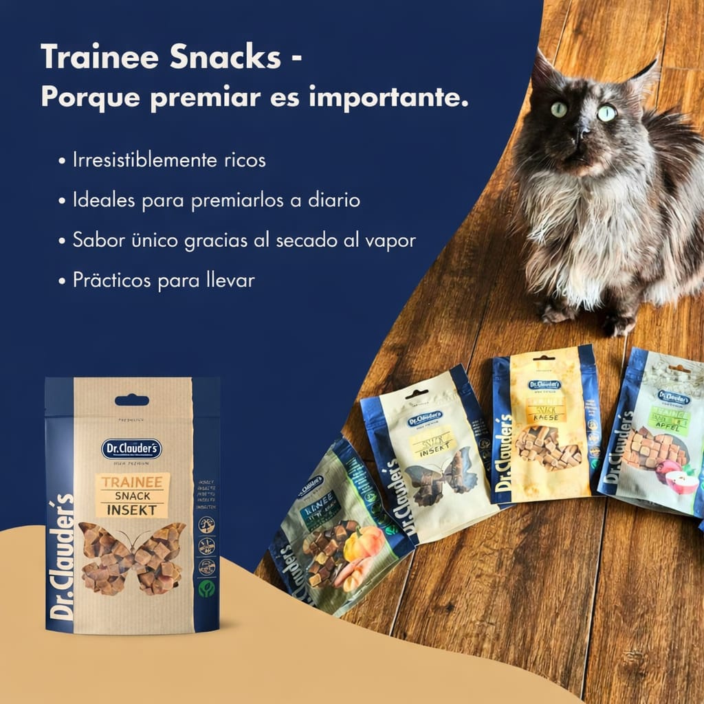 DR. CLAUDER´S PERRO Y GATO TRAINEE SNACK INSECT