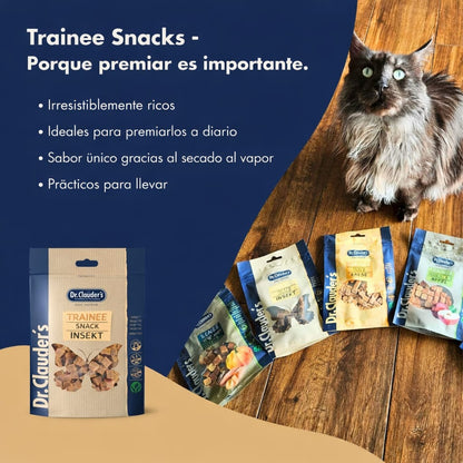 DR. CLAUDER´S PERRO Y GATO TRAINEE SNACK INSECT