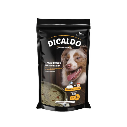 BARFOOD PERRO DICALDO VACUNO 1 KG